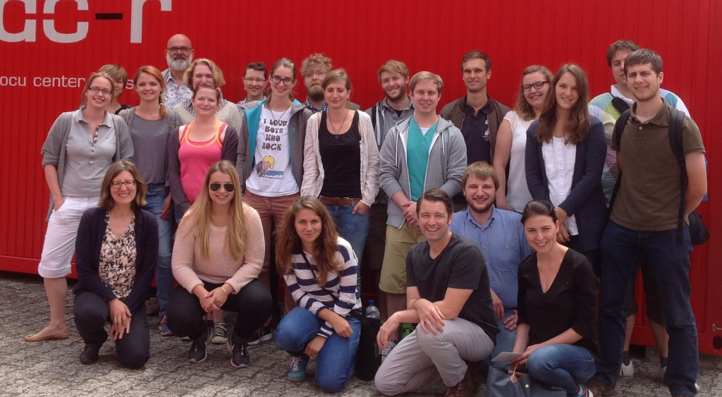 Die Übung zu Gast im Docu Center Ramstein-Miesenbach, 8. Juli 2015